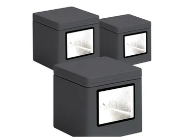 BIVIO F - Contemporary style LED aluminium bollard light by Ghidini Lighting - view 2